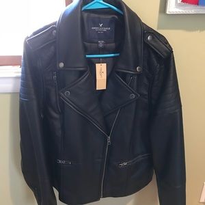 American Eagle Faux Leather Jacket